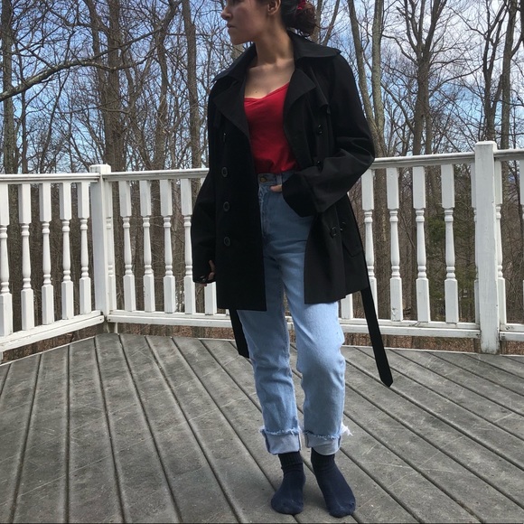 London Fog Jackets & Blazers - London Fog double breasted trench